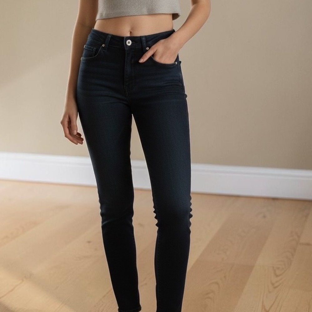 Talbots 2L NWT Classic‎ Slim Ankle Cotton Denim Heritage Fit Pants